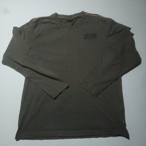 BMW Motorrad GS Enduro Men's Long Sleeve Green Vintage Shirt Size XL